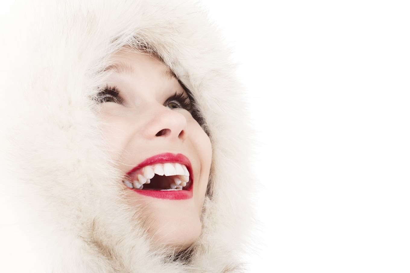 Woman smiling
